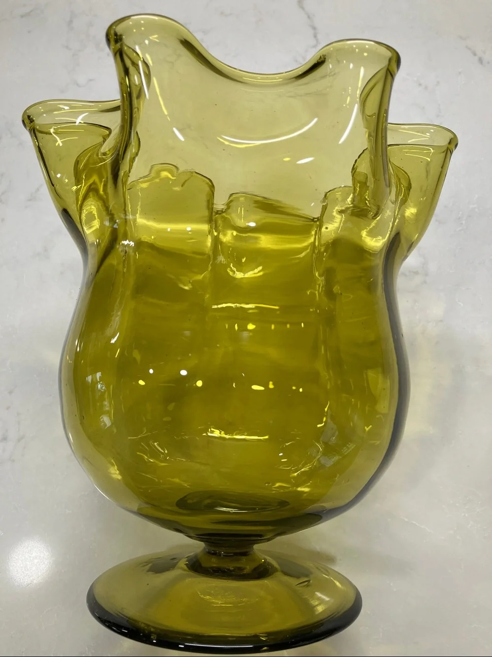 Vintage Swung Vase
